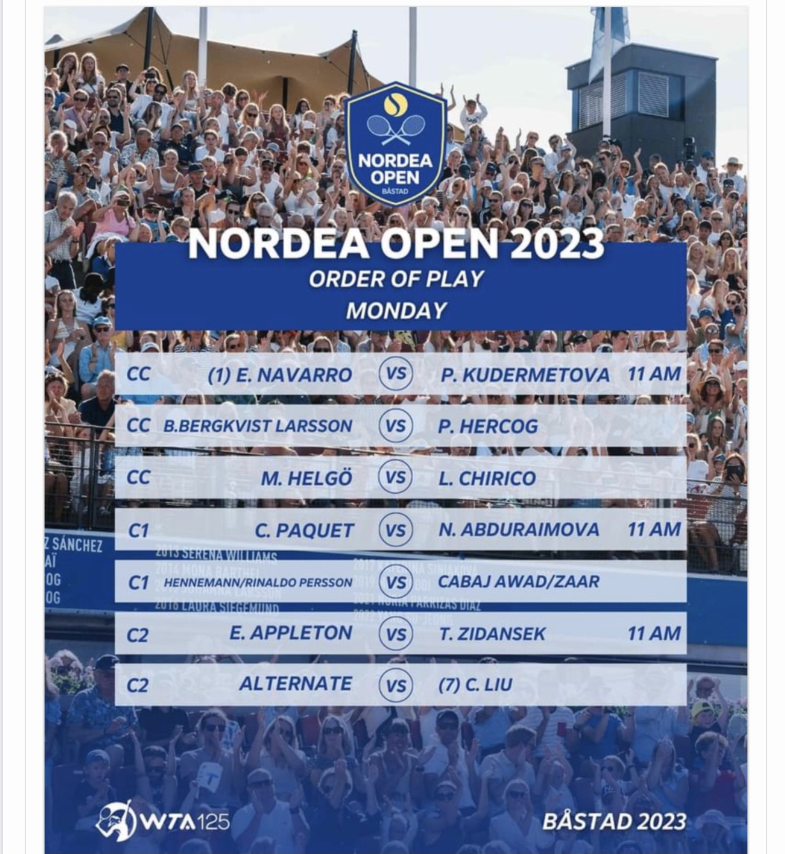 Bella spelar i Nordea Open 2023