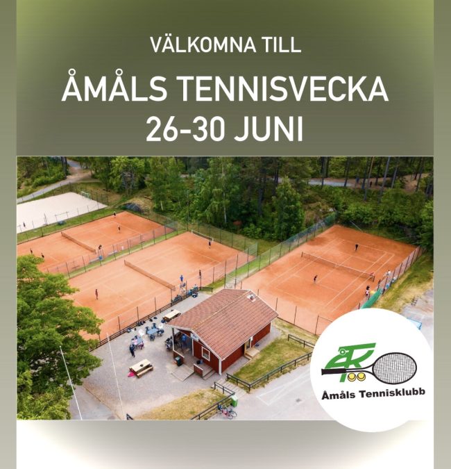 Åmåls Tennisvecka!