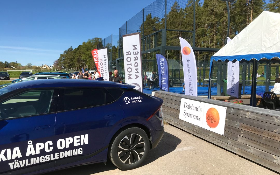 Padeltävlingen KIA ÅPC Open pågår….