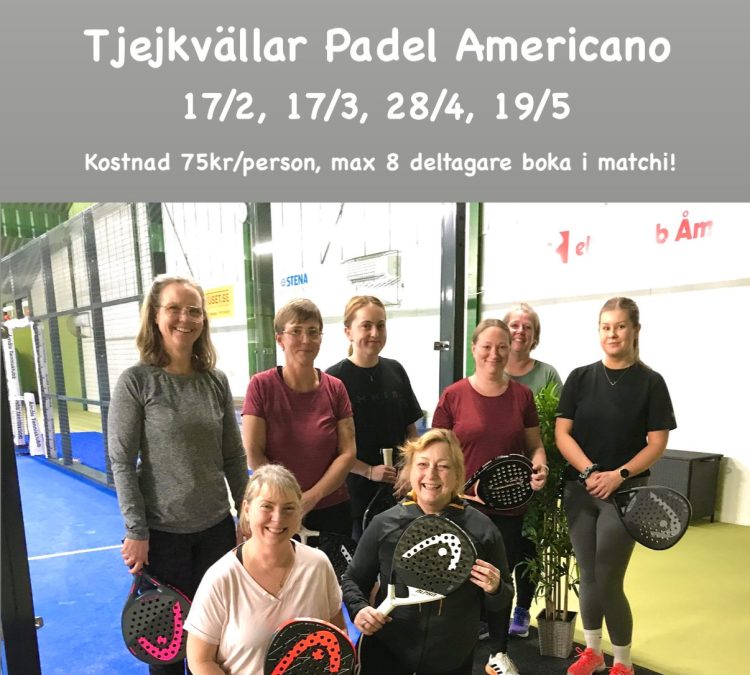 Tjejkvällar Padel!