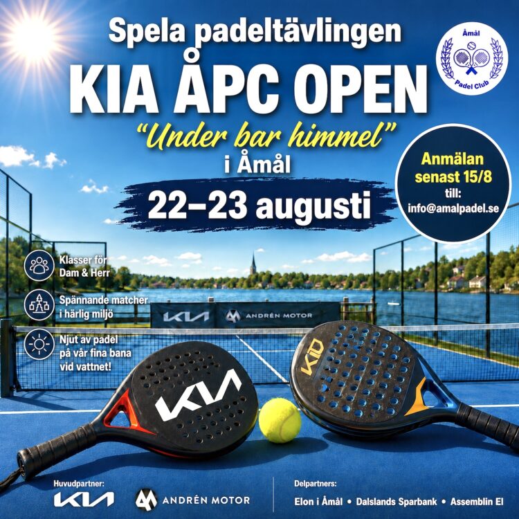 KIA ÅPC OPEN 22-23 augusti